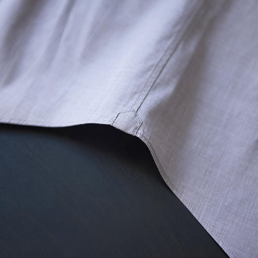 Canclini 棕色花纱府绸意式工艺衬衫 商品图7