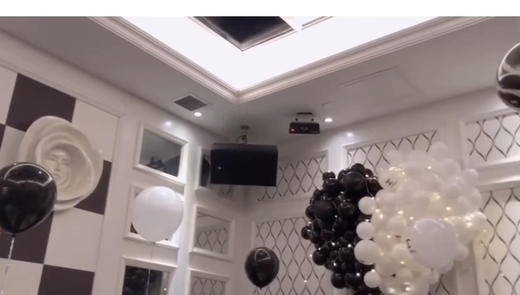 不一样的黑白生日/求婚/表白布置现场 商品图1