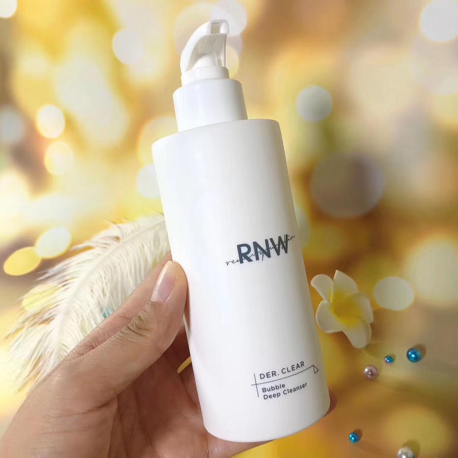 rnw氨基酸洗面奶韩国温和清洁毛孔清爽男女士自动发泡沫洁面200ml