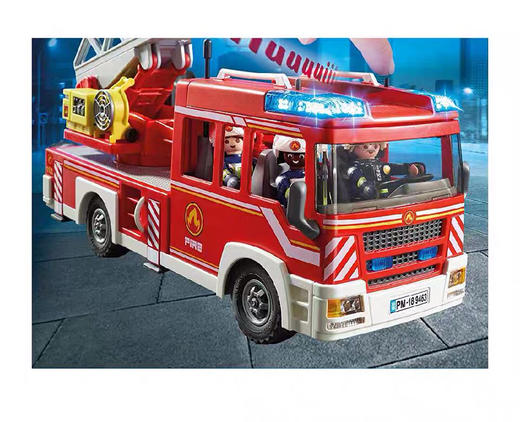 摩比世界Playmobil   云梯消防车 9463 商品图2