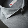 Canclini 90支双股埃及棉珠地针织灰色意式工艺衬衫 商品缩略图2