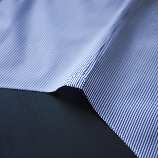 Canclini 蓝白条纹轻薄意式工艺衬衫 商品图6