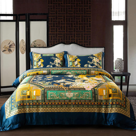 万事利床品四件套柏悦澜庭