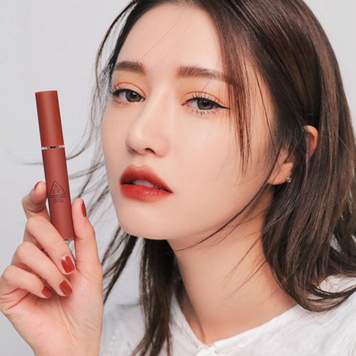 3cetaupe唇釉taupe砖红色阿玛尼红管唇釉平替天鹅绒质地上嘴顺滑复古