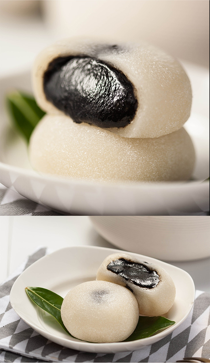 买五送一上海沈大成红豆团传统苏式糕点心麻薯和果子干吃汤圆