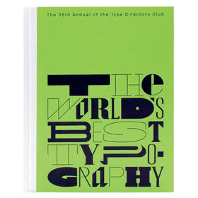 【字体设计】纽约字体指导俱乐部年鉴39 Type Directors Club of New York:Typography 39