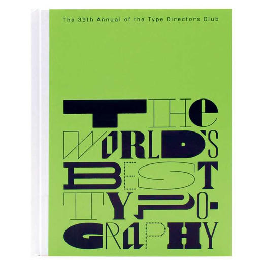 【字体设计】纽约字体指导俱乐部年鉴39 Type Directors Club of New York:Typography 39 商品图0