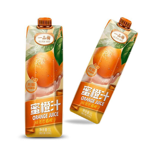 蜜橙汁 1L瓶装休闲饮料品 商品图1