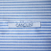 Canclini 90支双股纱埃及棉蓝条纹意式工艺衬衫 商品缩略图8