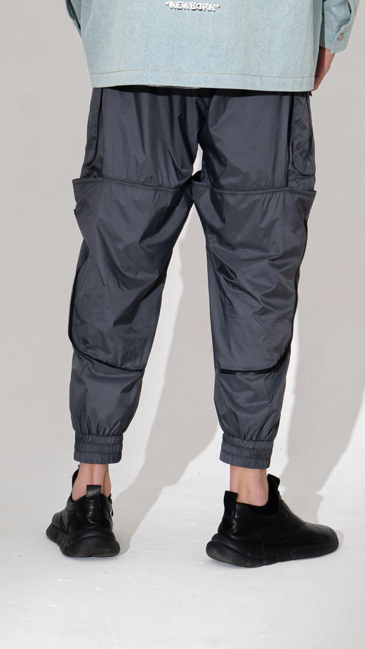 DEC B961632164 时尚梭织休闲小脚裤 商品图2