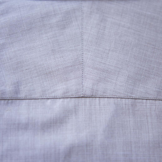 Canclini 棕色花纱府绸意式工艺衬衫 商品图6