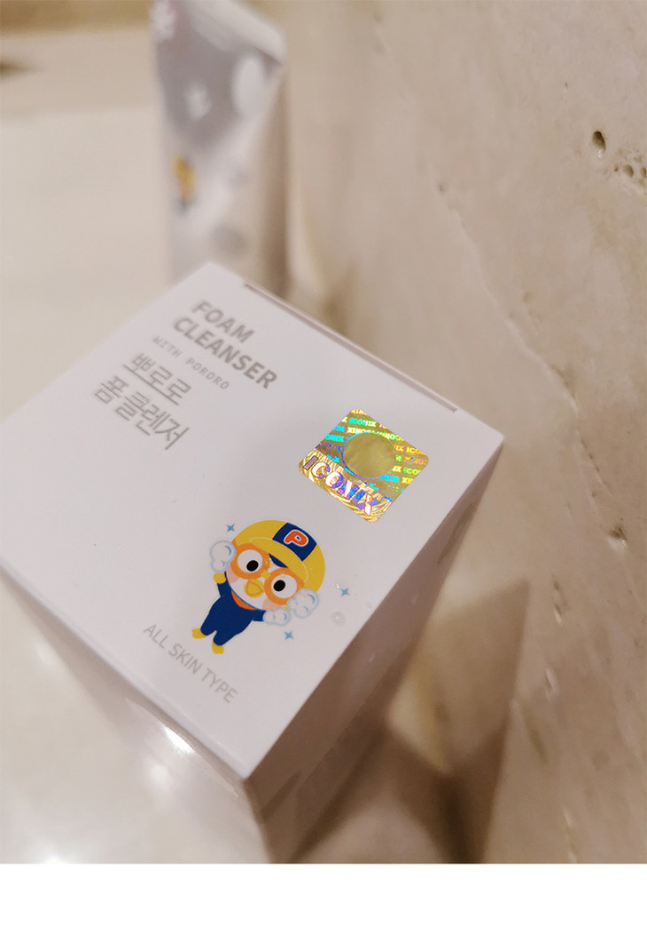 华东仓韩国pororo宝露露儿童洗面奶120gor10948