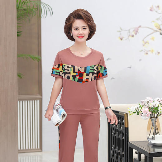 MQ-1099-2016夏季宽松休闲卫衣小脚裤运动服两件套YY 商品图4