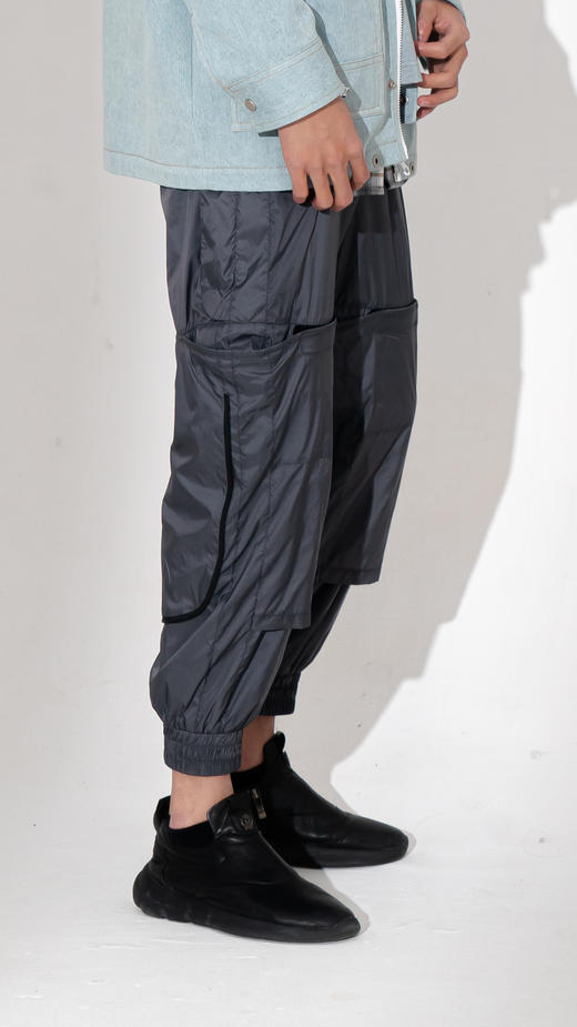 DEC B961632164 时尚梭织休闲小脚裤 商品图1