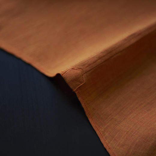 Canclini 法国亚麻橙色意式工艺衬衫 商品图7