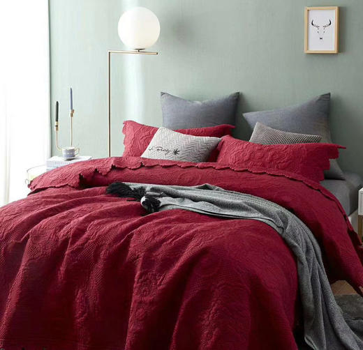 【床盖】绒毯 卡尔斯床盖三件套 商品图1