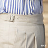 Hardy Minnis Fresco Lite 强捻抗皱米白色意式工艺裤装 商品缩略图2