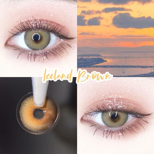冰岛棕-暮光之城（硅水凝胶）约14.2mm【瞳孔偏大可能会挡视线，介意慎拍】【年抛】 商品图2