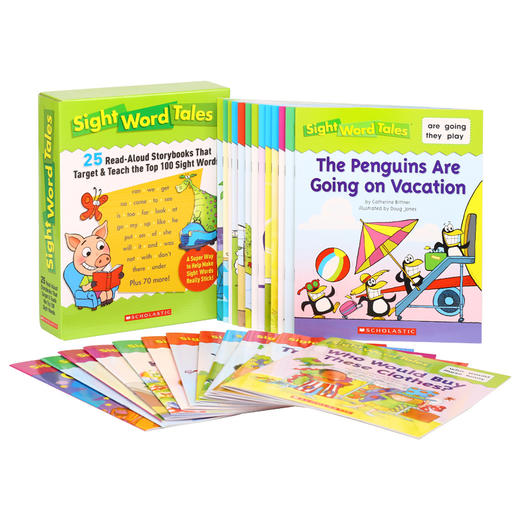 Sight Word Tales 学乐高频词绘本原版英语进口书 词汇积累 3-7岁 平装【点读版】 商品图2