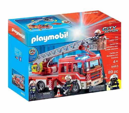 摩比世界Playmobil   云梯消防车 9463 商品图0