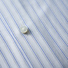 Canclini 埃及棉蓝白条纹意式工艺衬衫 商品缩略图5