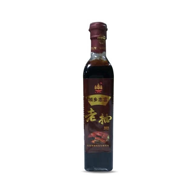 禾子丰物黑豆酿造老抽 475ml 瓶装酱油调味品