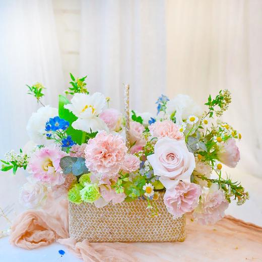 《温柔的梦》手提花篮 商品图0
