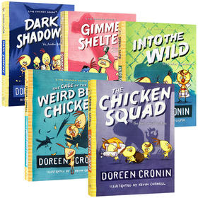 小鸡特工队5册 英文原版 The Chicken Squad 1-5 侦Z探推理小说