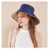 【火爆 INS的双色遮阳帽！谁带谁脸小】出街百搭利器，抗紫外线男女款防晒帽，轻便可折叠易携带 商品缩略图5