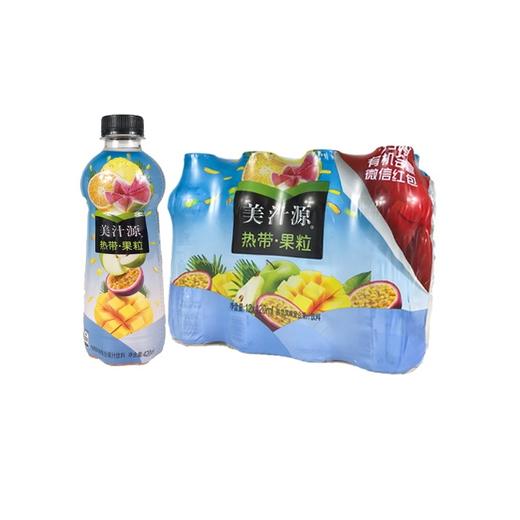 美汁源爽粒花语饮料420ml 商品图1