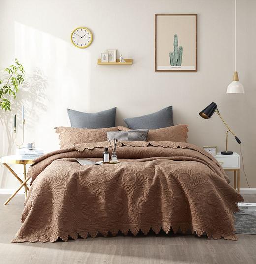 【床盖】绒毯 卡尔斯床盖三件套 商品图2