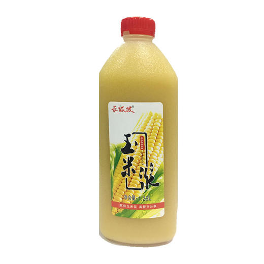 长坂坡玉米浆 粗粮 1.25L/瓶*2瓶 商品图0
