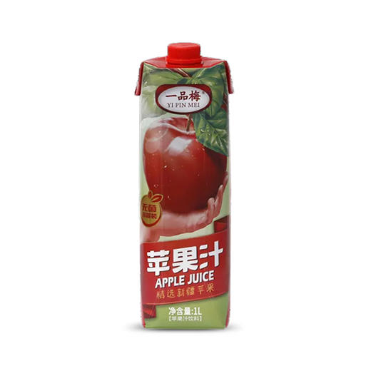 苹果汁 1L瓶装休闲饮料品 商品图0