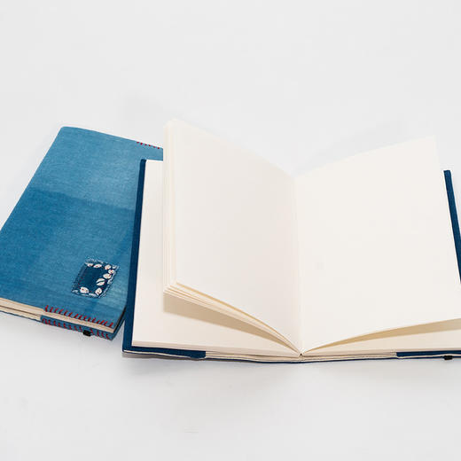 乌镇蓝印花布笔记本民族风布面手帐本 商品图3