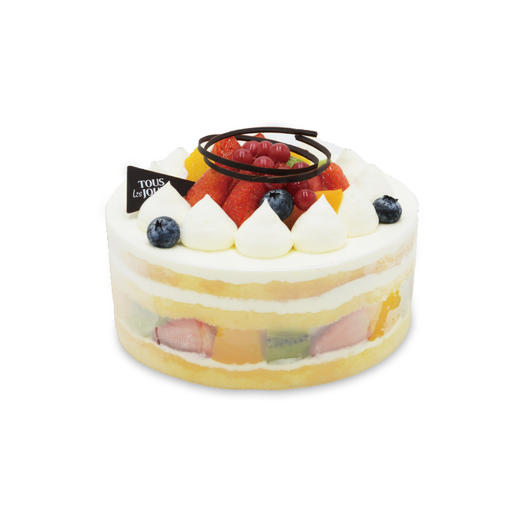 缤纷果园奶油蛋糕7寸
