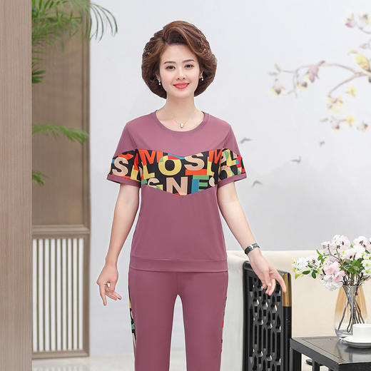 MQ-1099-2016夏季宽松休闲卫衣小脚裤运动服两件套YY 商品图2