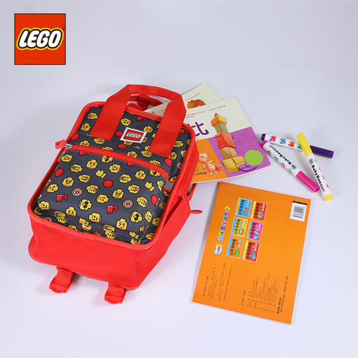 乐高lego乐高积木双肩包背包男孩女孩16年级儿童书包轻便310岁20127