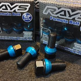 RAYS官方正品 轮毂螺丝（4颗装） 无防盗配置