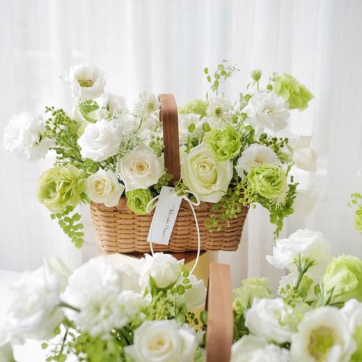 《盛夏的清凉》手提花篮 商品图2