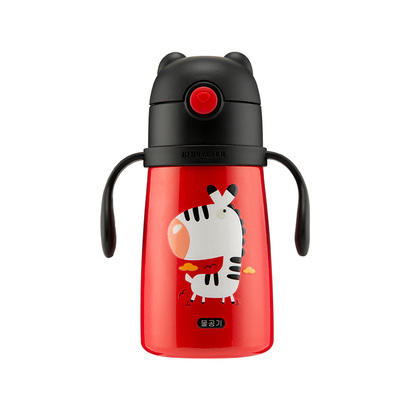 【一般贸易】韩国杯具熊浮雕学饮杯300ml 多种款式可选 商品图1