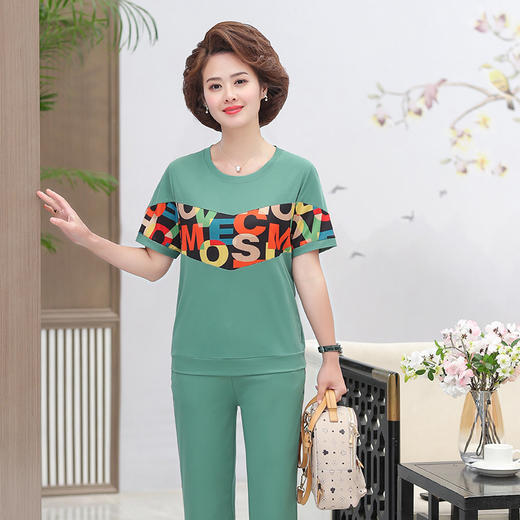 MQ-1099-2016夏季宽松休闲卫衣小脚裤运动服两件套YY 商品图3