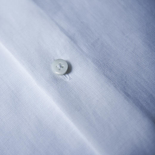 Canclini 法国亚麻白色意式工艺衬衫 商品图5