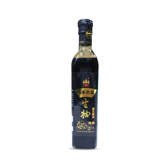 黑豆特级生抽 475ml 瓶装酱油调味品