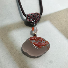 相濡以沫南红挂链