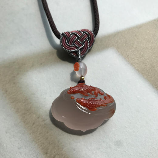 相濡以沫南红挂链 商品图0