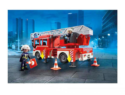 摩比世界Playmobil   云梯消防车 9463 商品图3