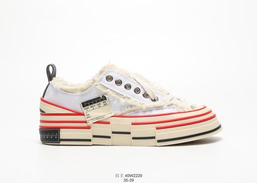 ZXSHOES 吴建豪余文乐蔡徐坤明星同款情侣鞋冬ins超火厚底软木硫化乞丐帆布鞋 商品图2