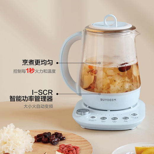 触控养生壶 | 4种蒸煮方式 还原食物本真味 低分贝 易清洗 按键防水 伴你健康每一天 商品图1