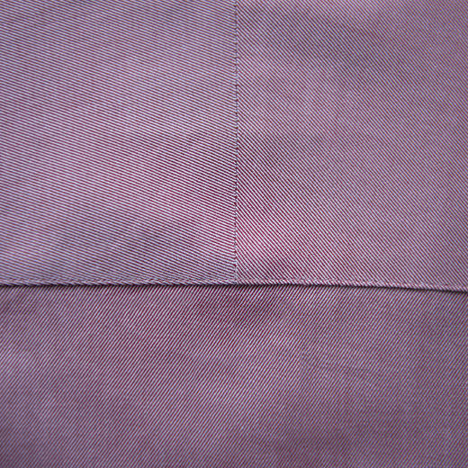 Canclini 90支双股纱埃及棉红色斜纹意式工艺衬衫 商品图6