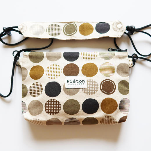 HUJI祤集pieton斜挎包插画波点一号 商品图4